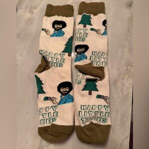 Bob Ross Happy Little Trees Socks fits 5-9 women’s